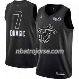 Män Miami Heat Tröja Goran Dragic 7 2018 All Star Jordan Brand Svart Swingman